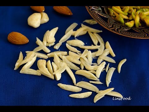 How to Make Slivered Almonds and Slivered Pistachios (when you can't buy them!)