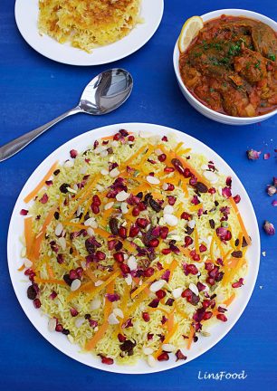 Morasa Polow, Persian Jewelled Rice