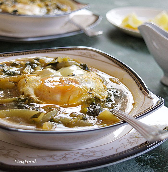 Eshkeneh, Persian Onion Soup
