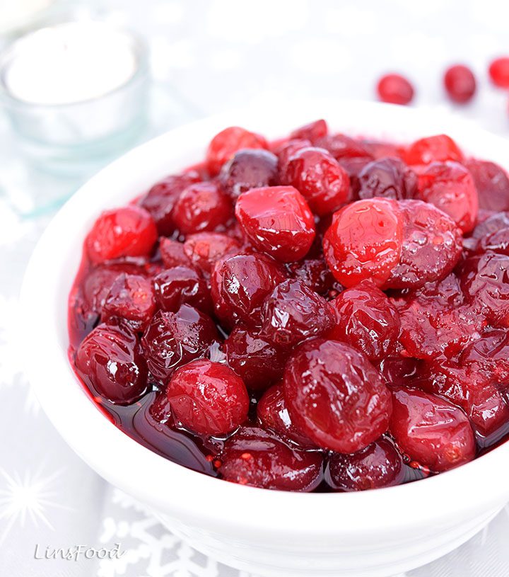 Cranberry sauce with Ginger Wine