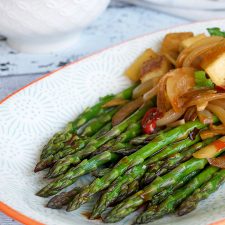 Asparagus and Tofu StirFry