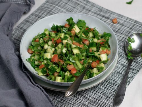 Turkish Shepherd Salad (Çoban Salatası)